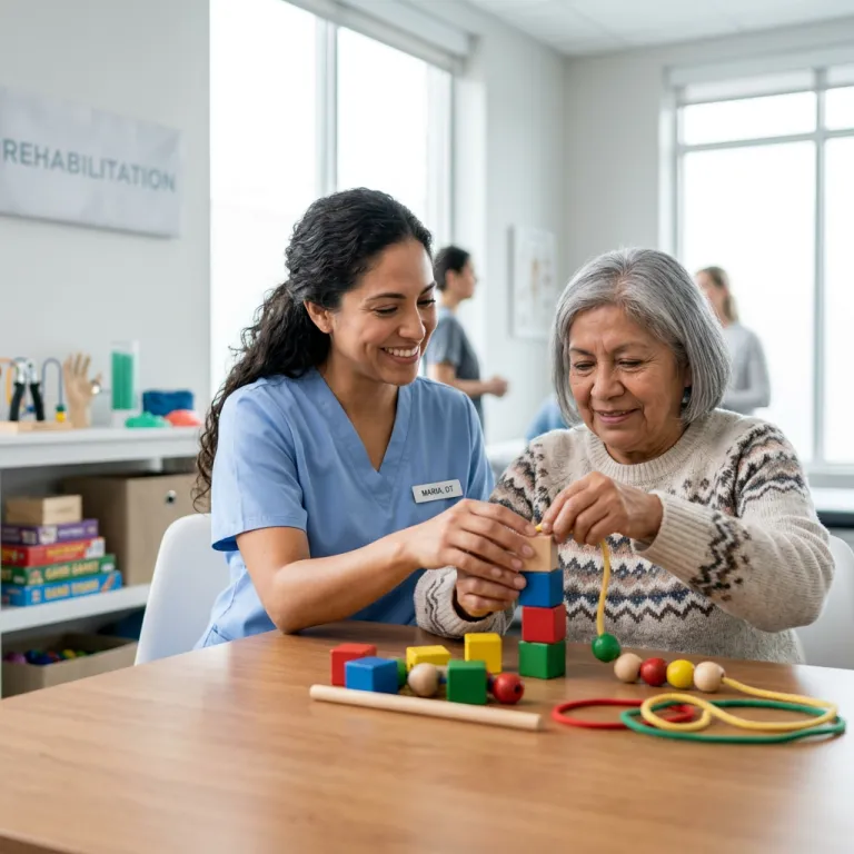 Terapeuta ocupacional latinoamericana que homologó su título en España con Linkea Group